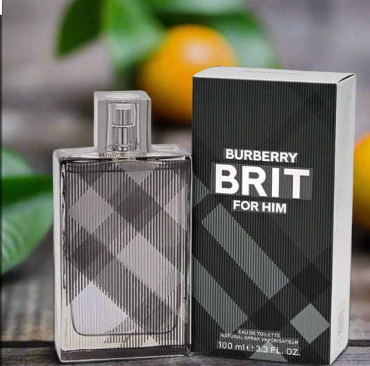 Burberry Brit For Him eau toilette by Burberry 3.3 Oz