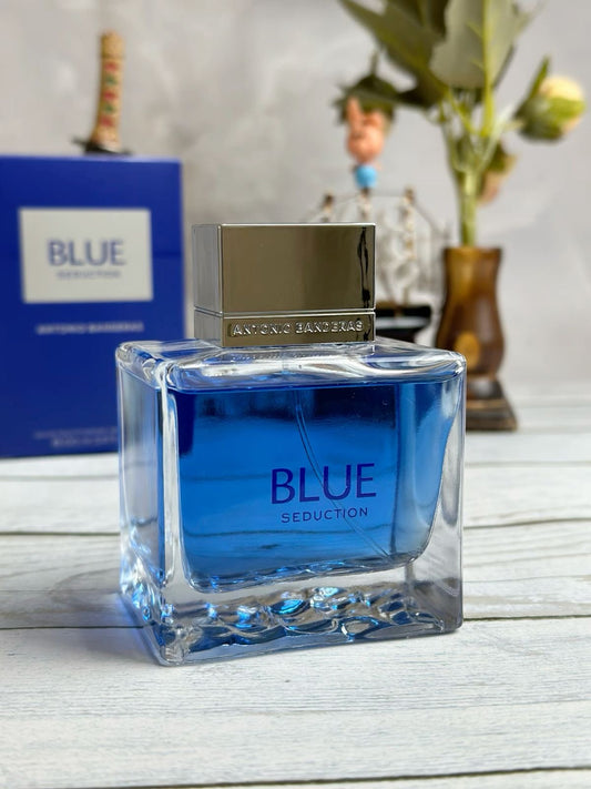 Antonio Banderas Blue Seduction Eau Toilette Men 3.4 Oz