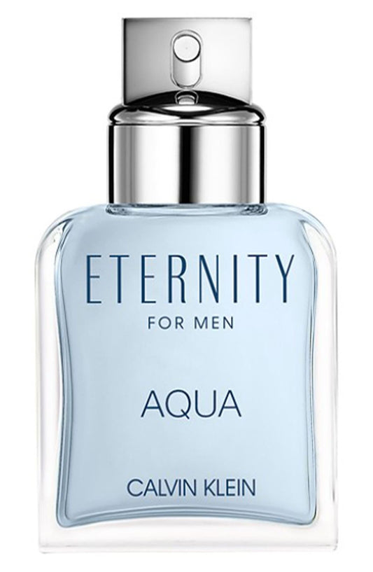 Eternity Aqua Eau Toilette by Calvin Klein 3.3 Oz