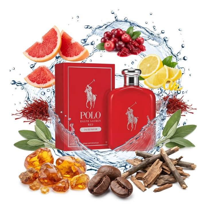 Ralph Lauren Polo Red Eau de Parfum 4.2 oz 125 ml