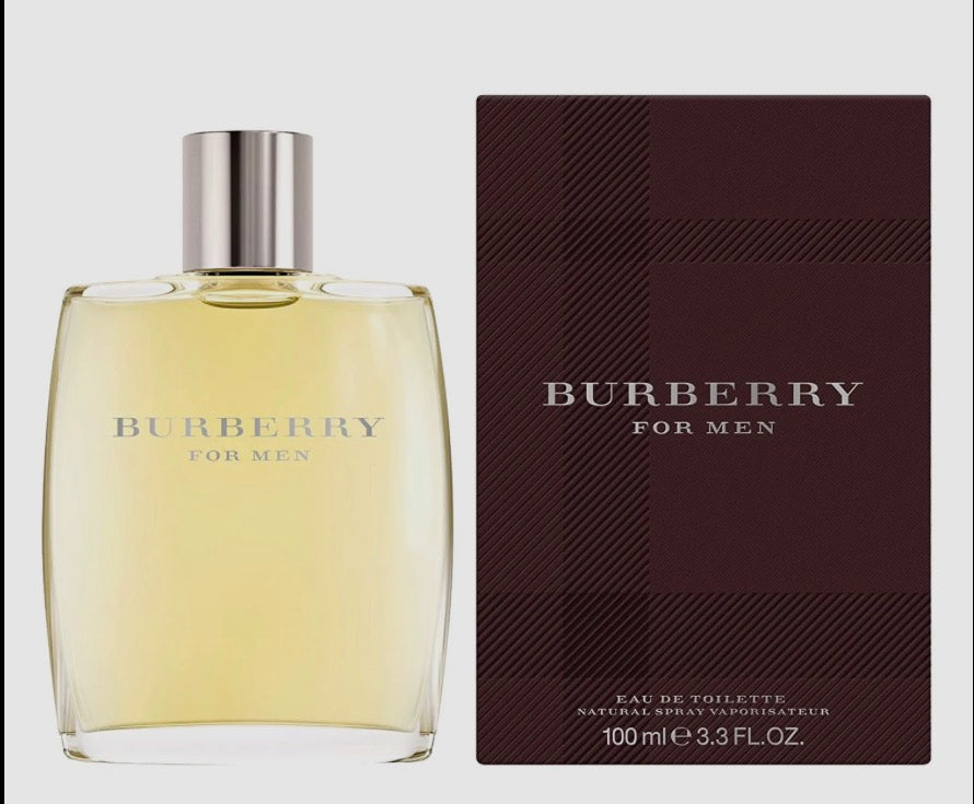 Burberry For Men Eau Toilette by Burberry 3.3 Oz