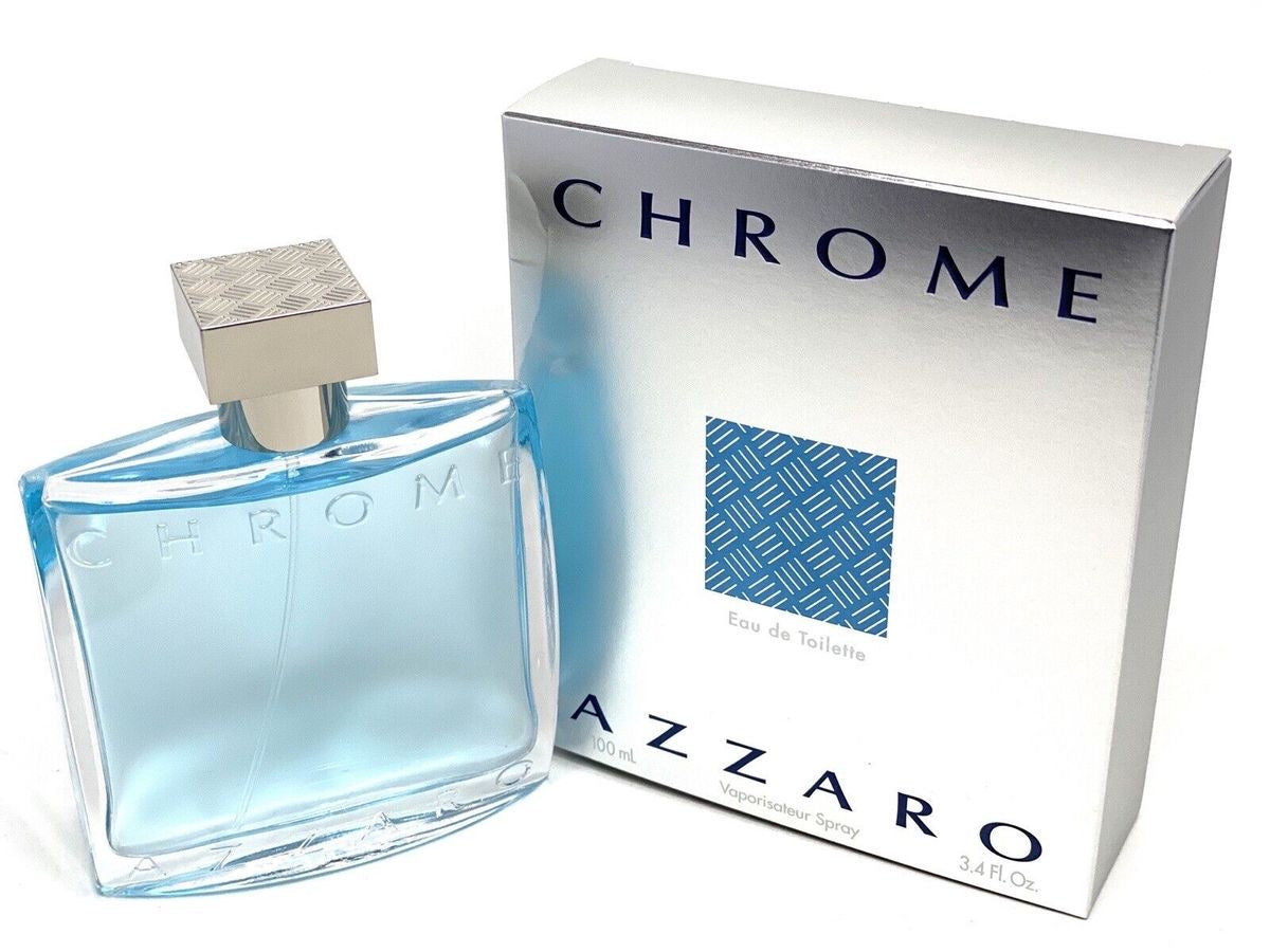 Chrome eau toilette Man by Azarro 3.3 Oz