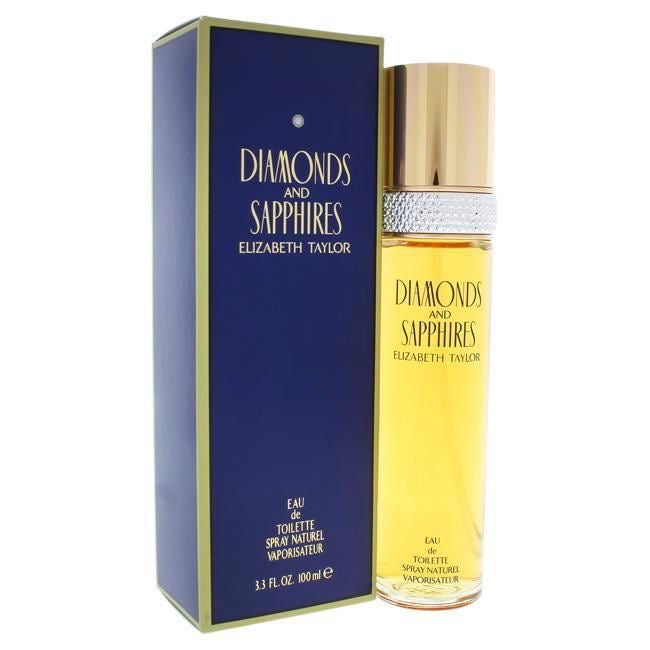 Elizabeth Taylor Diamonds and Sapphires Eau de Toilette woman 3.3 Oz 100 ml