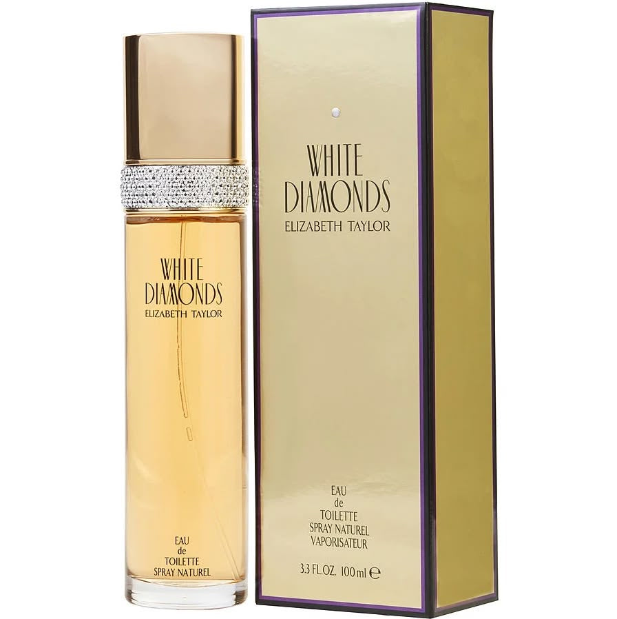 Elizabeth Taylor White Diamonds Eau de Toilette woman 3.3 Oz 100 ml