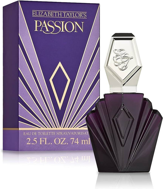Elizabeth Taylor’s Passion Eau de Toilette woman 2.5 Oz 74 ml