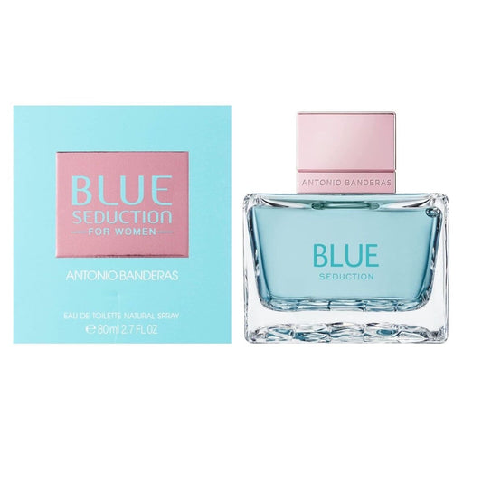 Blue Seduction Eau de Toilette by Antonio Banderas  Woman 3.4 oz 100 ml