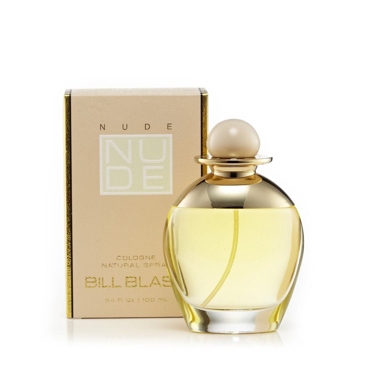 Nude cologne natural spray by Bill Blass woman 3.4 oz 100 ml