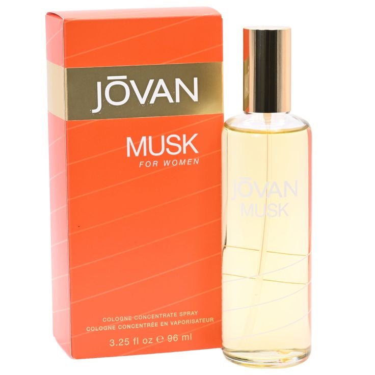 Jovan Musk Woman Cologne Concentrate Spray 3.25 Oz 96 ml