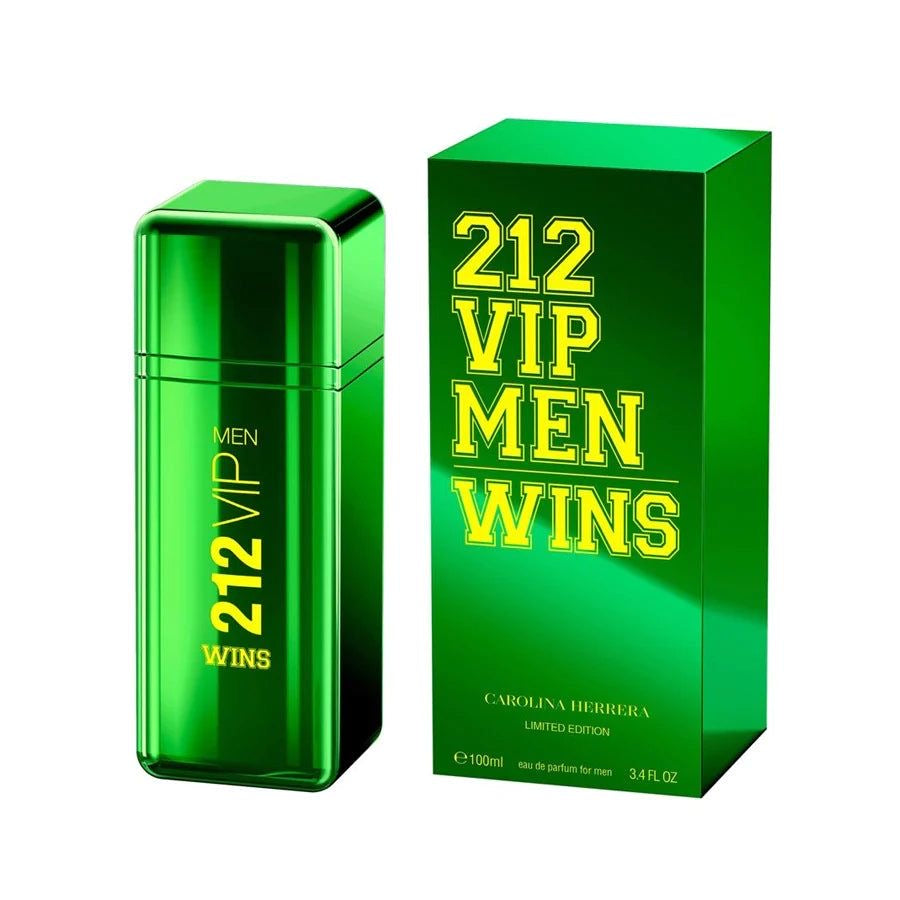 212 VIP Wins Eau Parfum by Carolina Herrera 3.4 Oz men