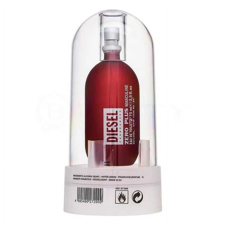 Diesel Zero Plus EDT 2.5oz Men