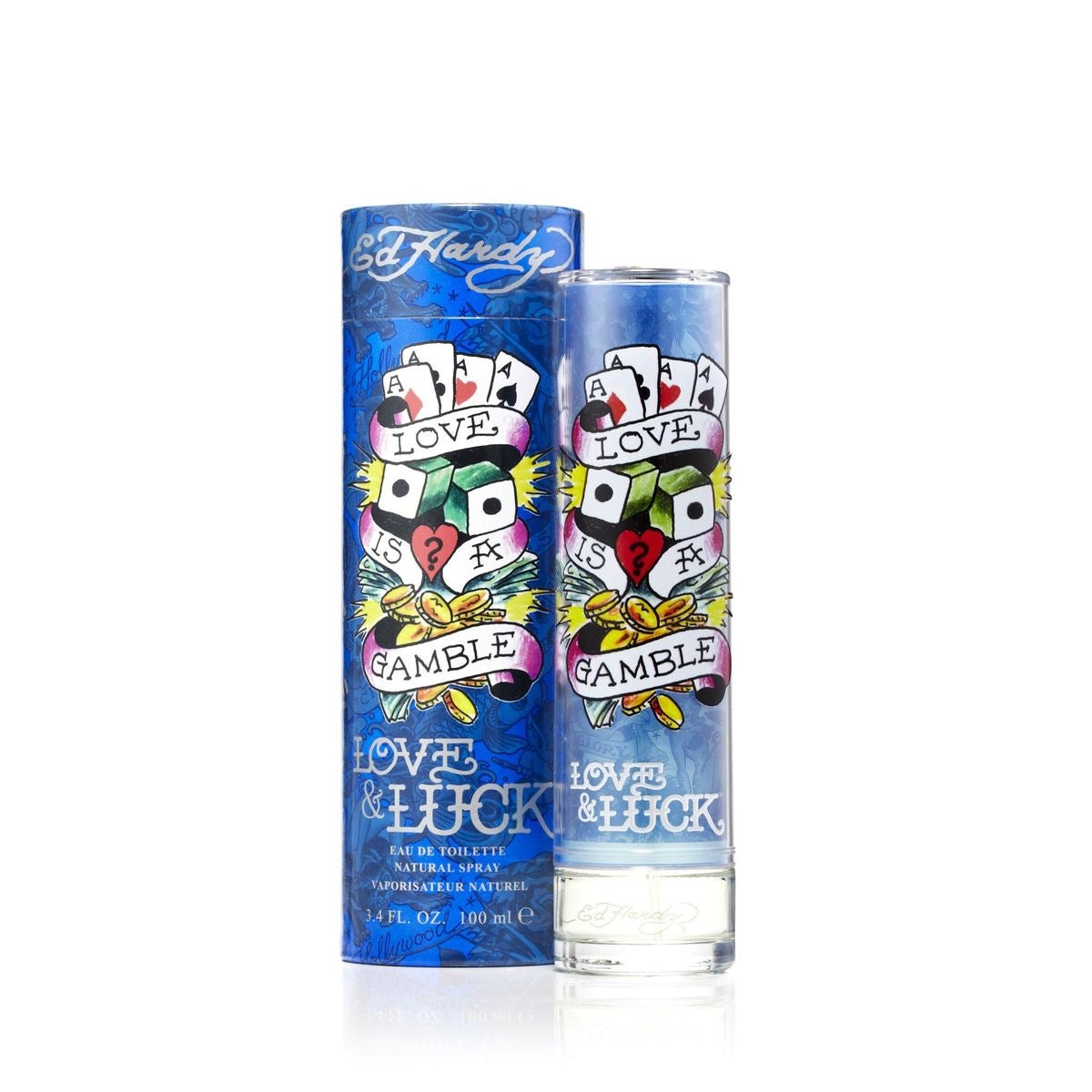 Ed Hardy Love & Luck Love is a Gamble Eau de Toilette 3.4 oz 00 ml