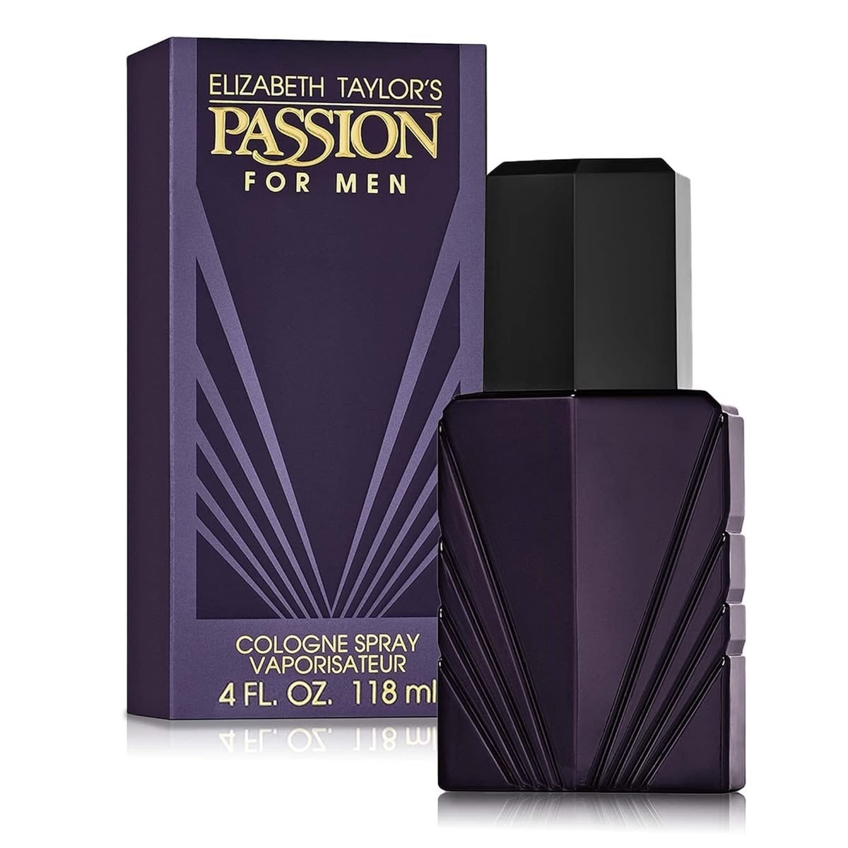 Elizabeth Taylor’s Passions for Men Cologne Spray Vaporizer 4 oz 118 ml
