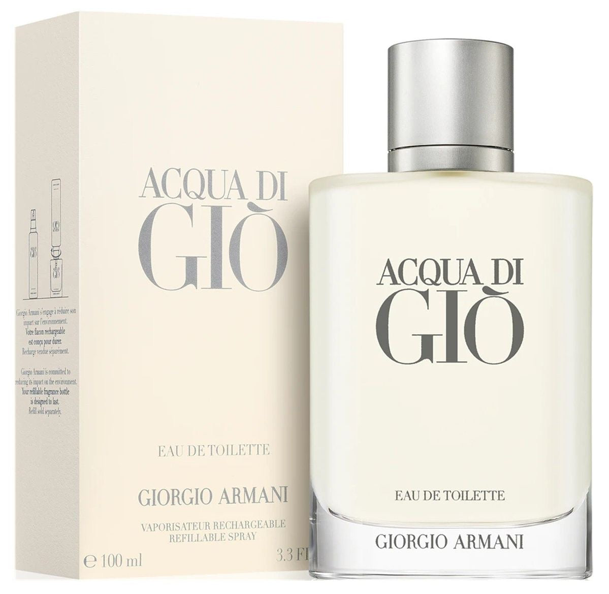 Giorgio Armani Acqua Di Gió Eau de Toilette 3.3 oz 100 ml
