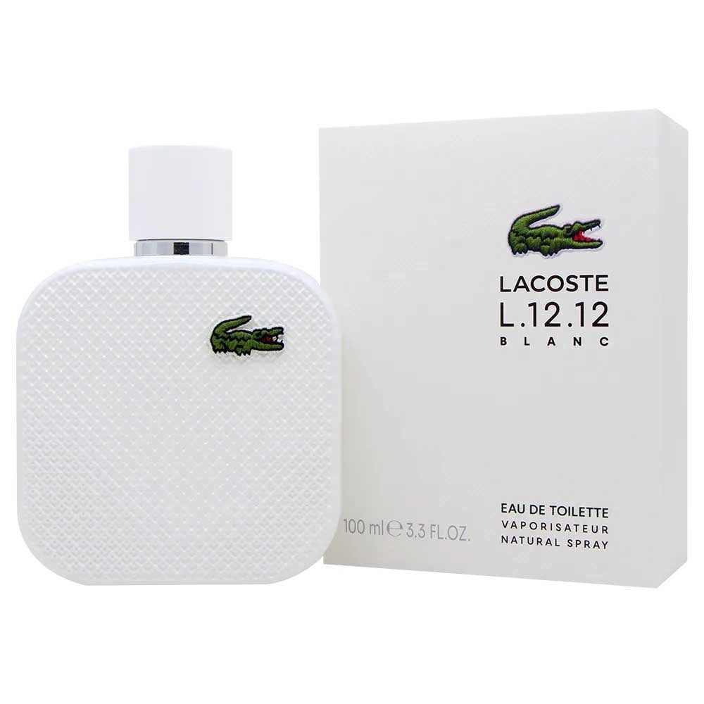 Lacoste L.12.12 Blanc Eau de Toilette 3.3 oz 100 ml