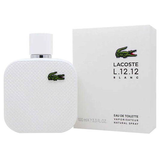 Lacoste L.12.12 Blanc Eau de Toilette 3.3 oz 100 ml