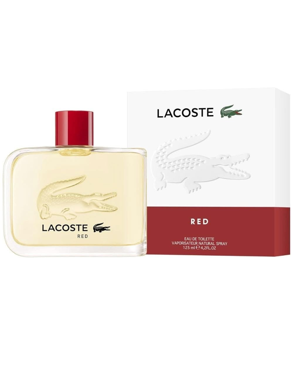 Lacoste Red Eau de Toilette 4.1 oz 125 ml