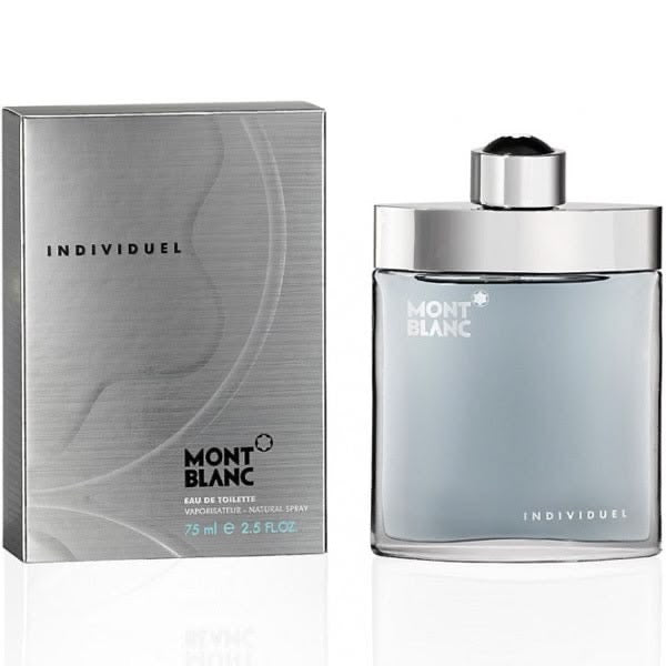Mont Blanc Individuel Pour Homme Eau de Toilette 2.5 oz 75 ml