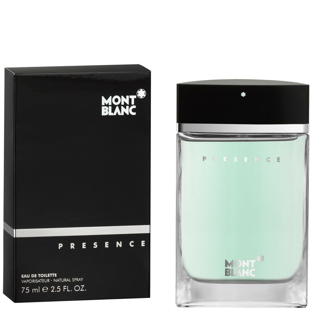 Mont Blanc Presence Pour Homme Eau de Toilette 2.5 oz 75 ml