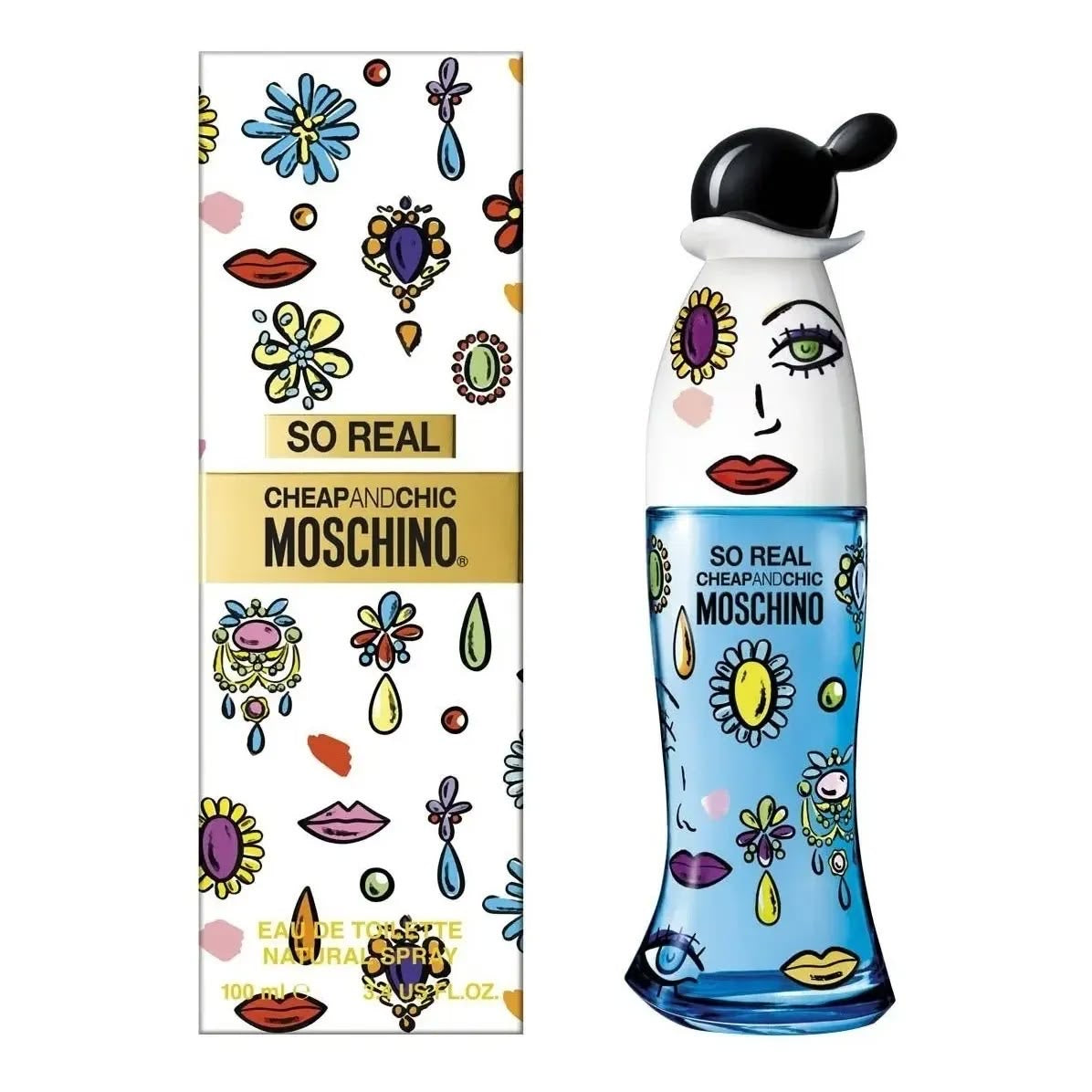 Moschino Cheap & Chic So Real Eau de Toilette 3.4 oz 100 ml