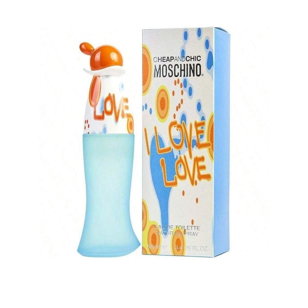 Moschino Cheap & Chic I Love Love Eau de Toilette 3.4 oz 100 ml