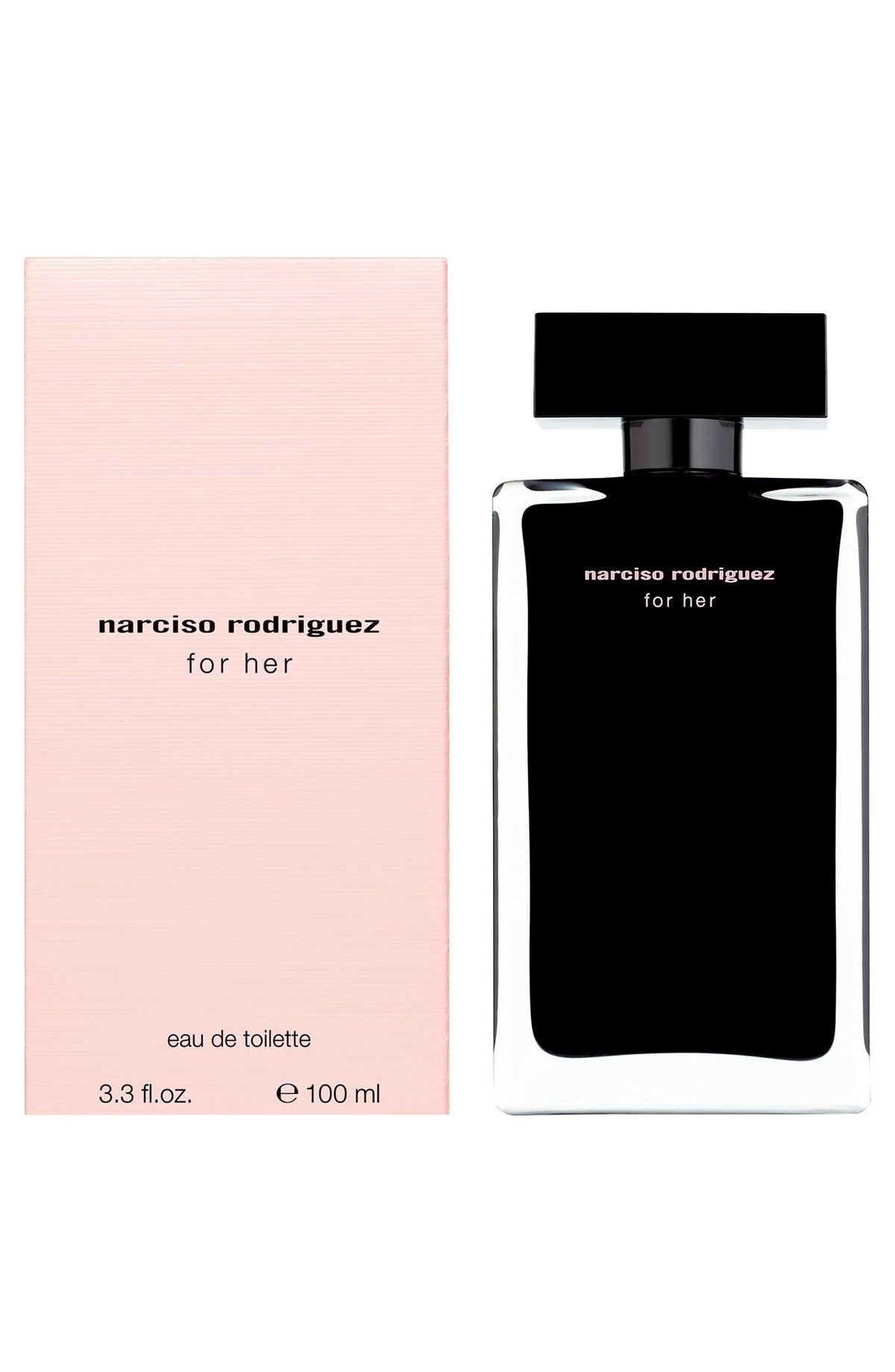 Narciso Rodríguez For Her Eau de Toilette 3.3 Oz 100 ml