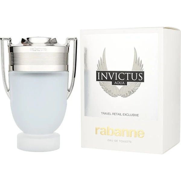 Paco Rabanne Invictus Aqua Eau de Toilette Travel Retail Exclusive 3.4 oz 100 ml