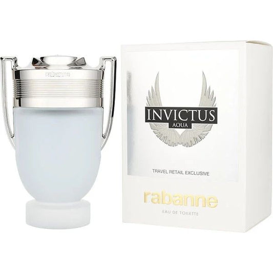 Paco Rabanne Invictus Aqua Eau de Toilette Travel Retail Exclusive 3.4 oz 100 ml
