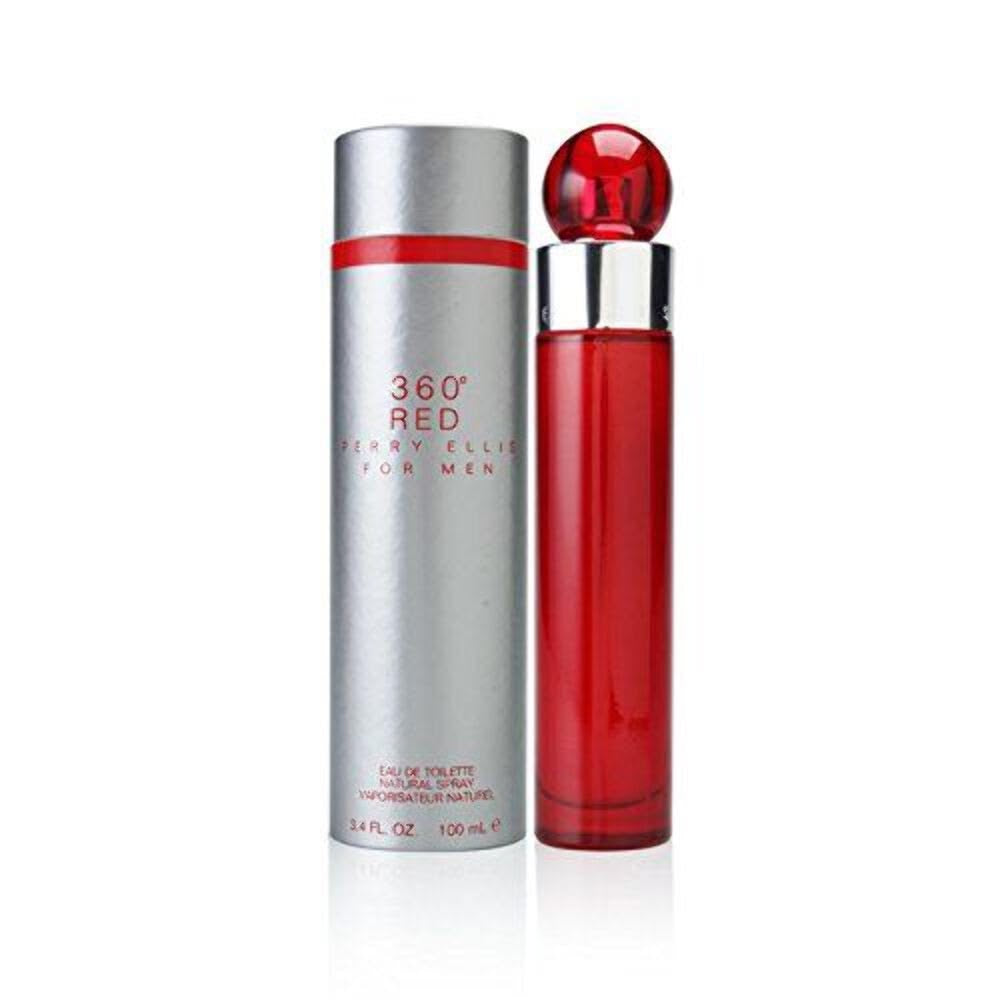 Perry Ellis 360 Red Men Eau de Toilette 3.4 oz 100 ml