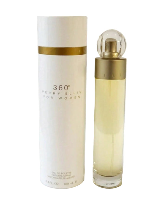 Perry Ellis 360 Women Eau de Toilette 3.4 oz 100 ml