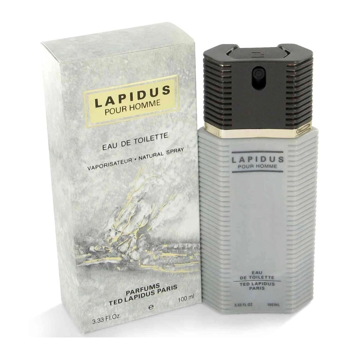 Lapidus Pour Homme Eau de Toilette 3.3 oz 100 ml