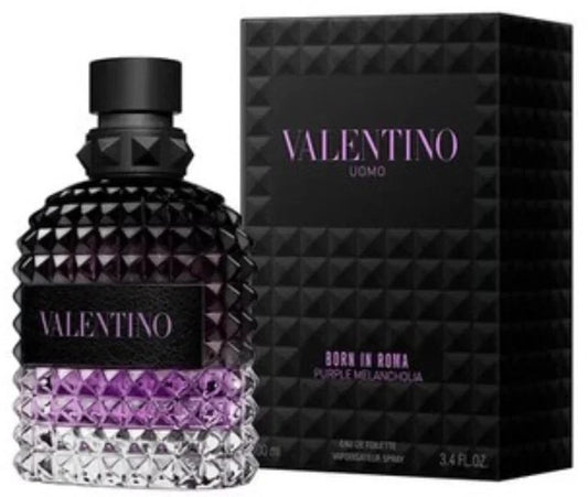 Valentino Uomo Born in Roma Purple Melancholia Eau de Toilette 3.4 oz 100 ml