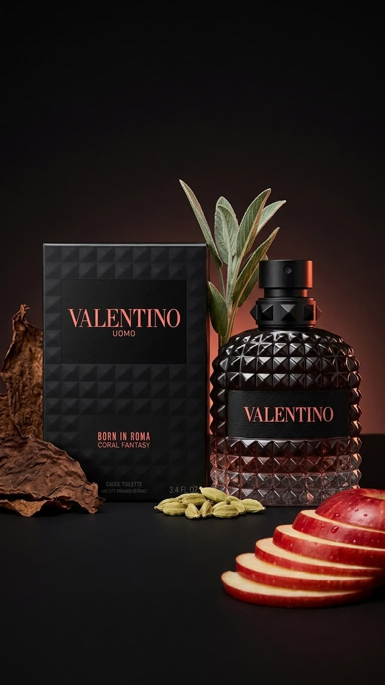 Valentino Uomo Born in Roma Coral Fantasy Eau de Toilette 3.4 oz 100 ml