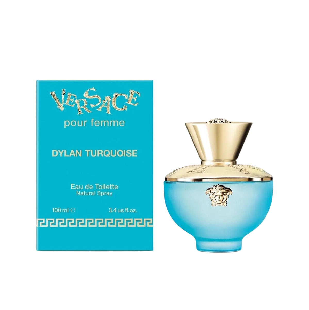 Versace Pour Femme Dylan Turquoise Eau de Toilette 3.4 oz 100 ml
