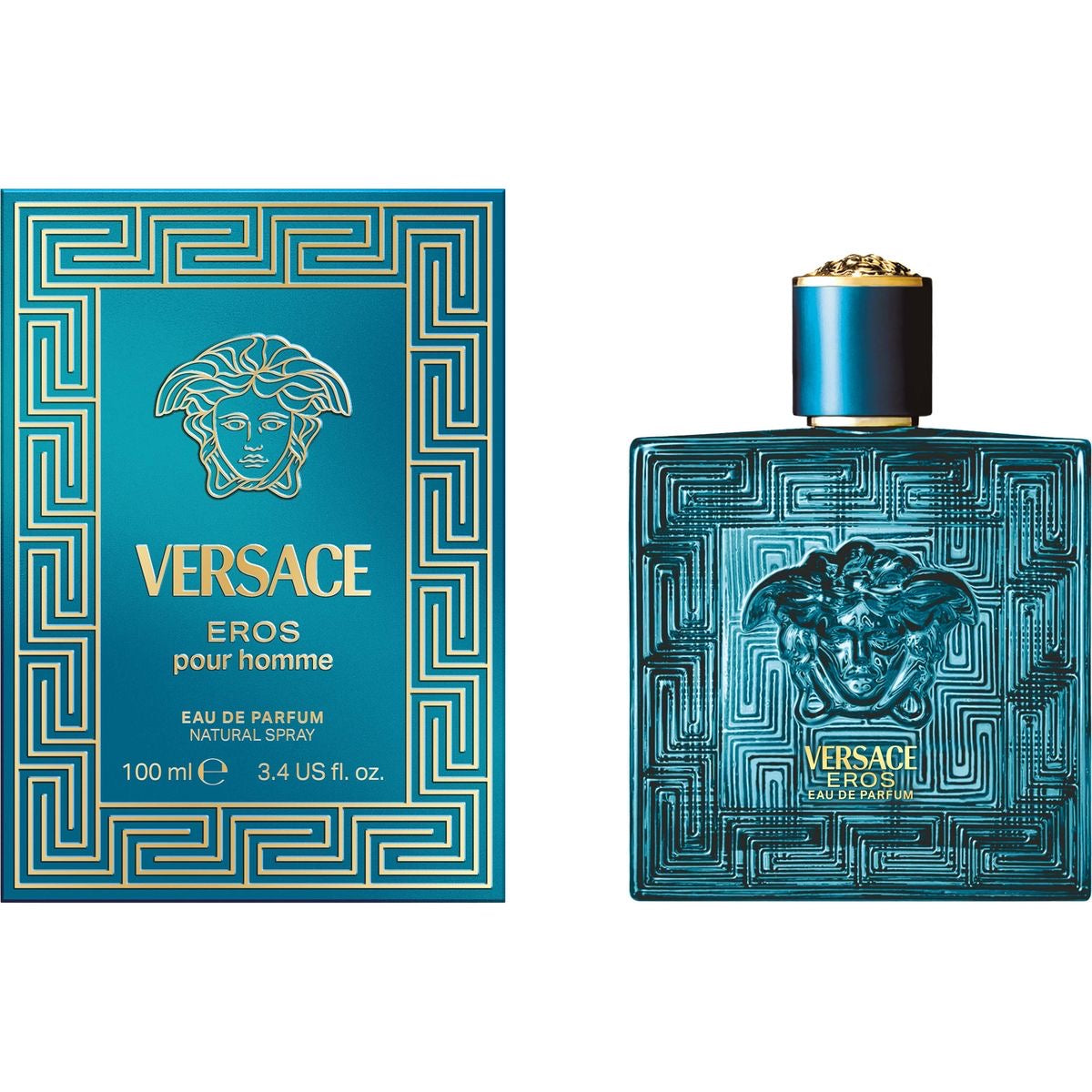 Versace Eros Eau de Parfum 3.4 oz 100 ml