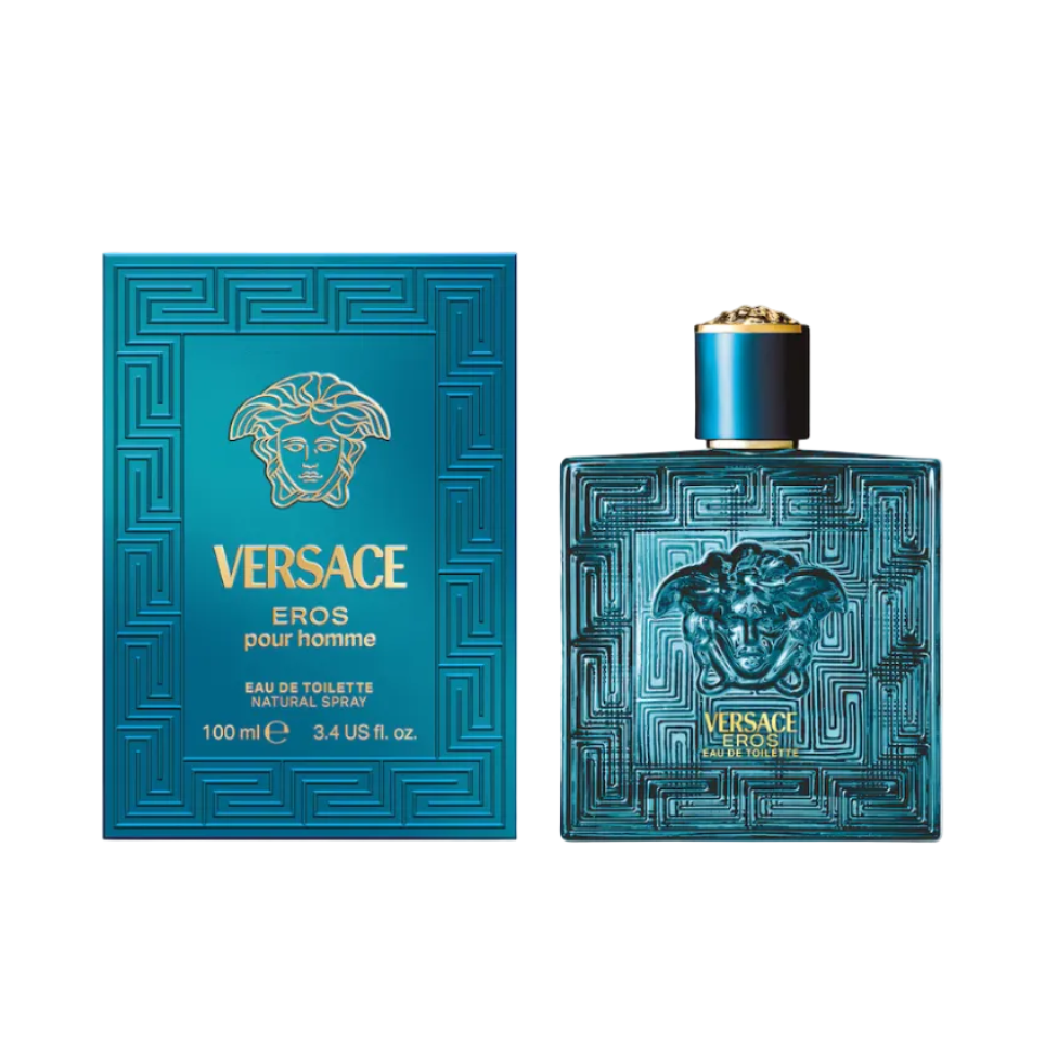 Versace Eros Eau de Toilette 3.4 oz 100 ml
