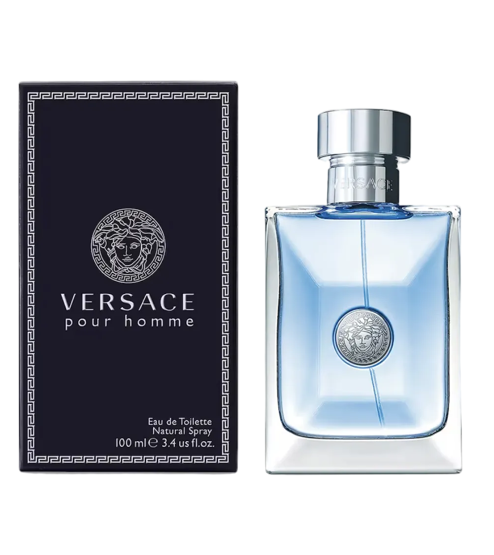 Versace Pour Homme Eau de Toilette 3.4 oz 100 ml