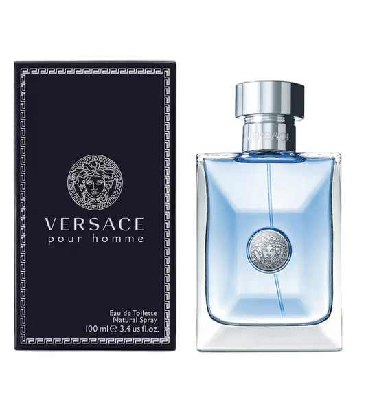 Versace Pour Homme Eau de Toilette 3.4 oz 100 ml