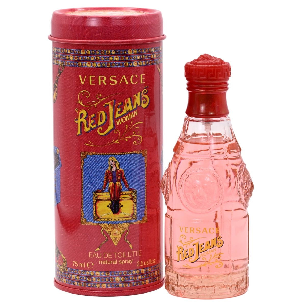 Versace Red Jeans Eau de Toilette 2.5 oz 75 ml