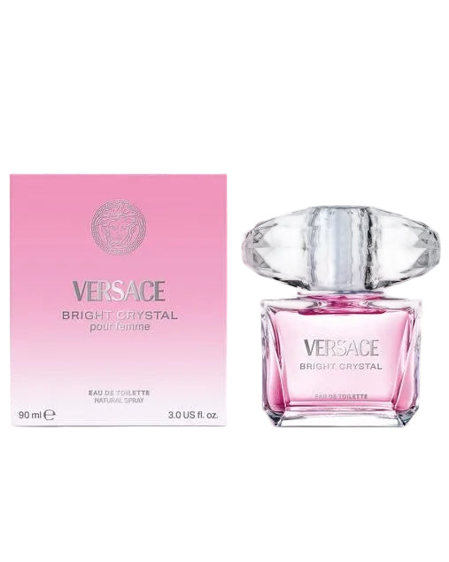 Versace Bright Crystal Eau de Toilette 3.0 oz 90 ml