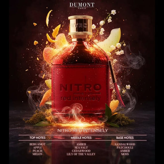 Nitro red intensely extarit DP Be Dumont Paris 3.4oz 100ml Men