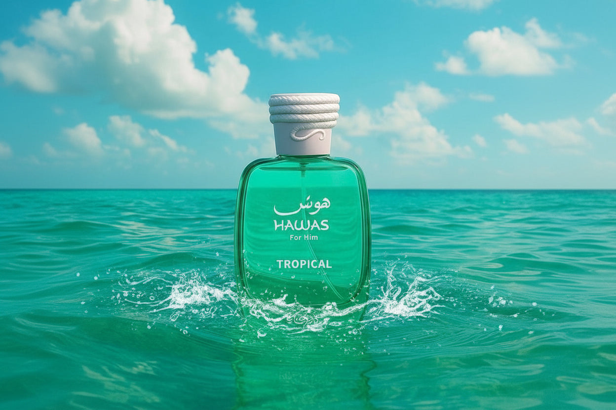 Hawuas Tropical EDP Be Rasasi 3.4oz 100Ml Men