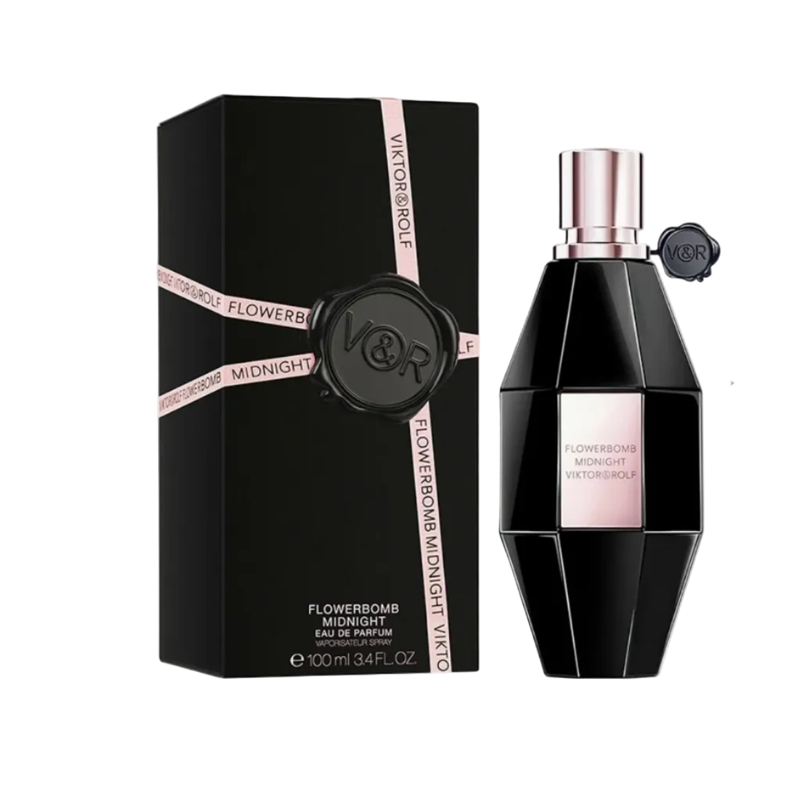 Viktor & Rolf Flowerbomb Midnight Eau de Parfum Women 3.4 oz 100 ml DESCONTINUADO