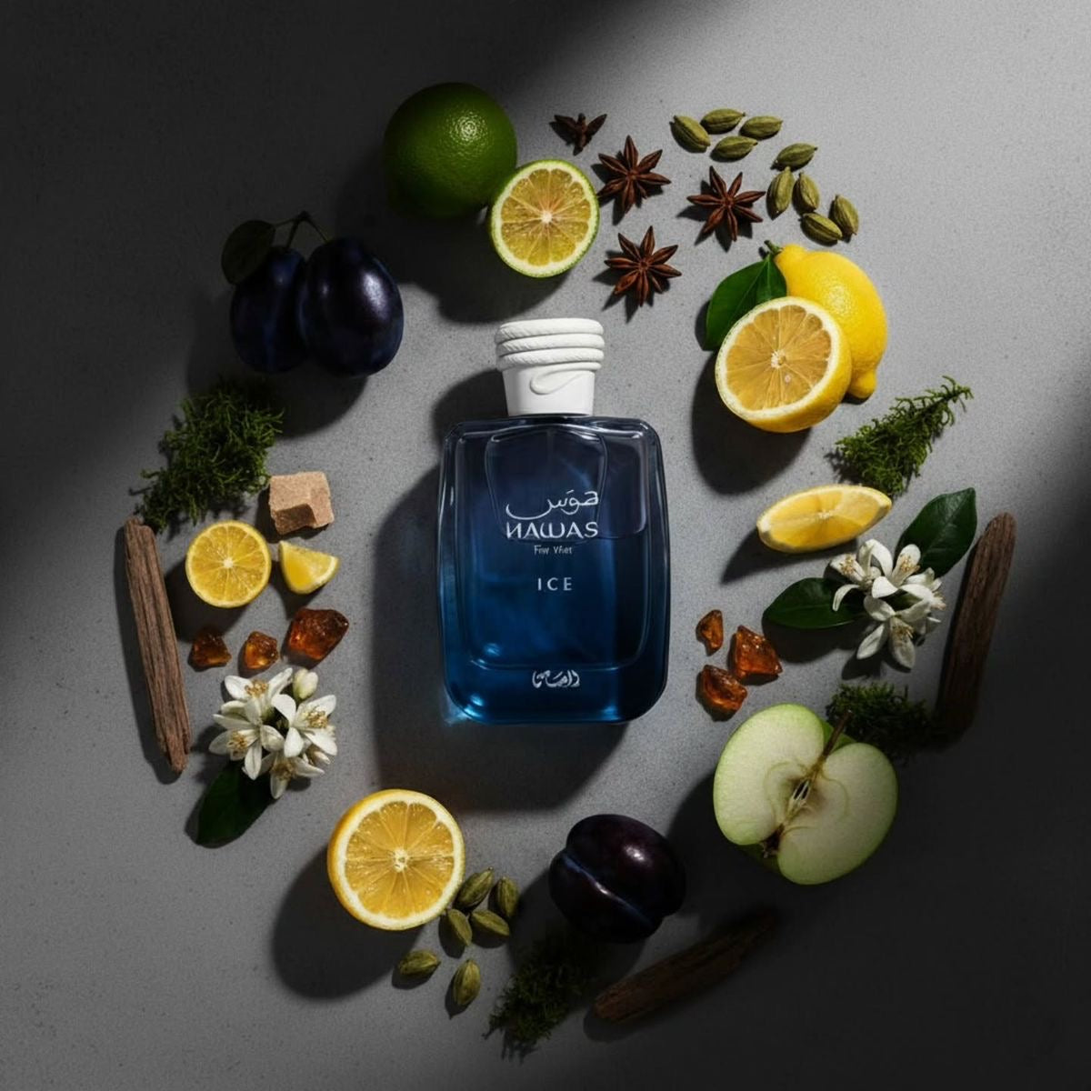 Hawuas ICE be Rasasi 3.4oz 100ML Men