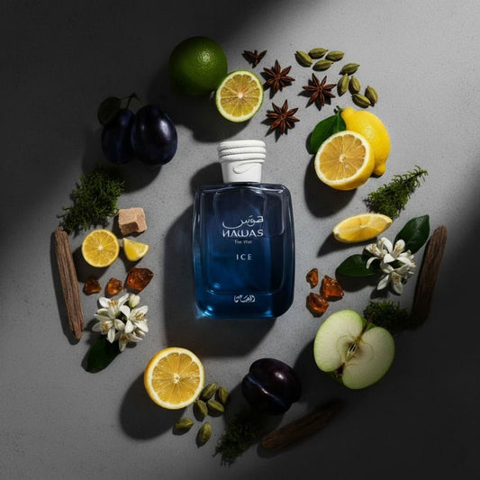 Hawuas ICE be Rasasi 3.4oz 100ML Men