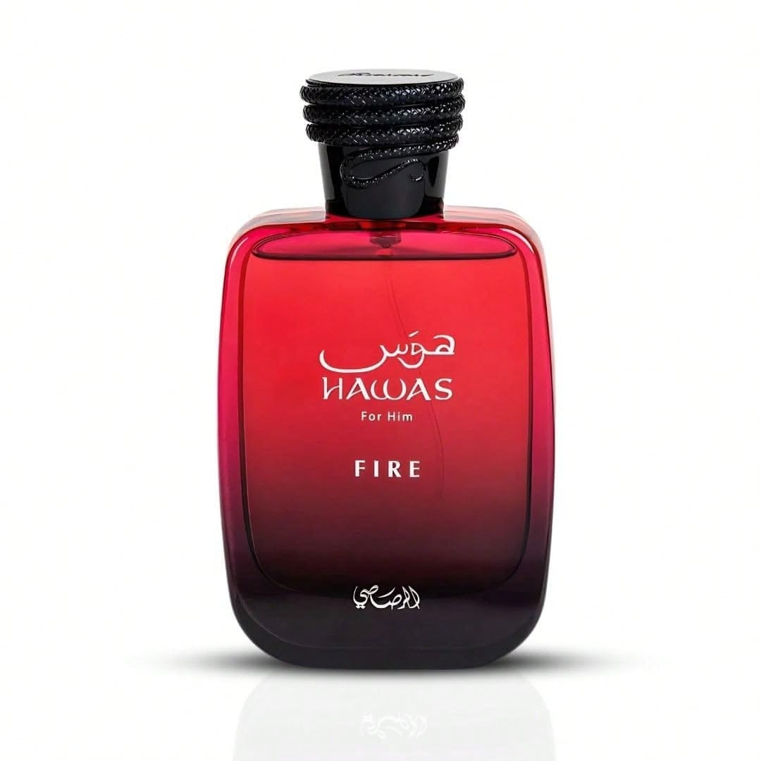 Hawuas FIRE 🔥be Rasasi 3.4oz 100ML Men