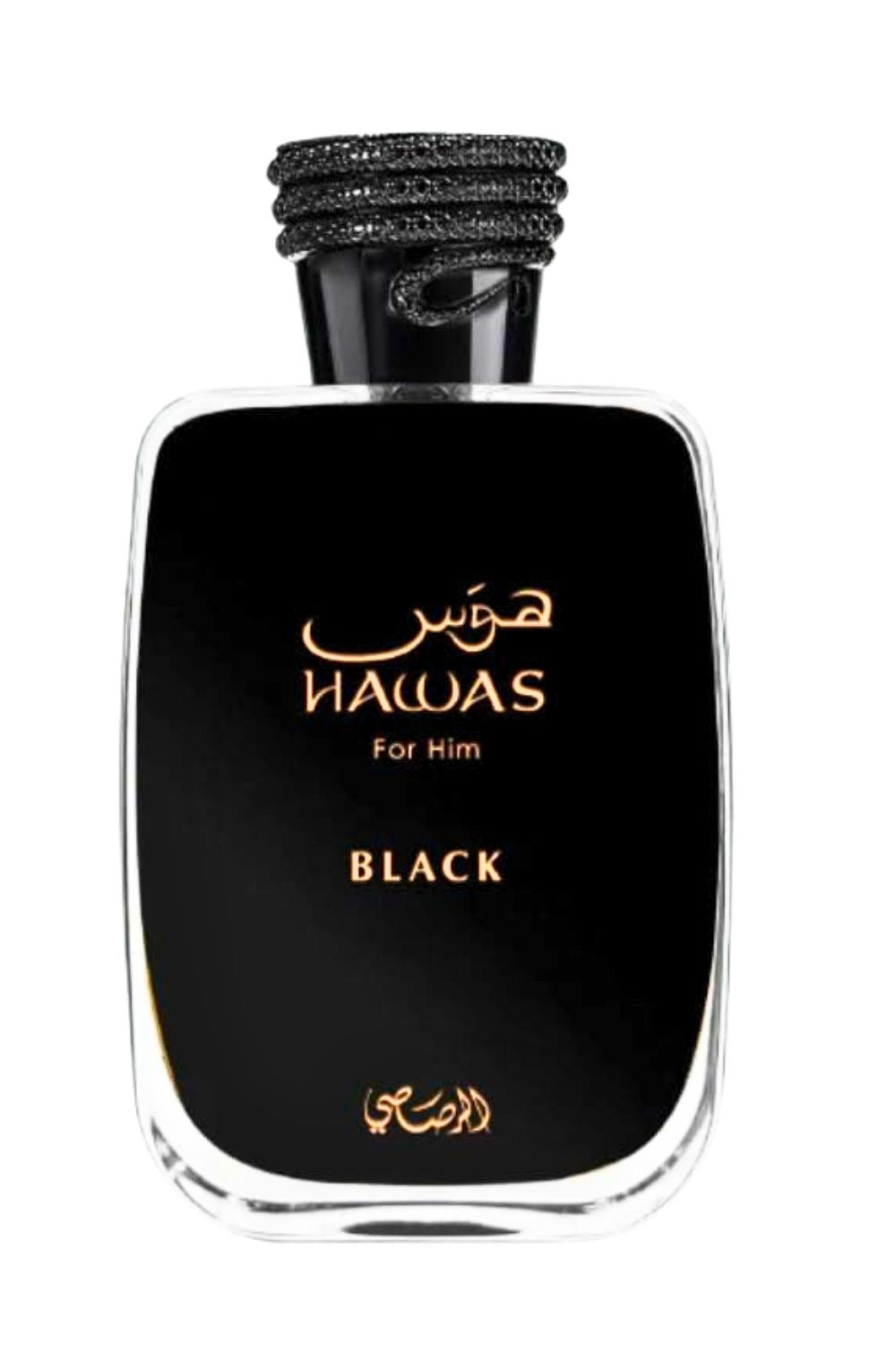 Hawuas Black for Him be Rasasi edp 3.4oz 100ML Men